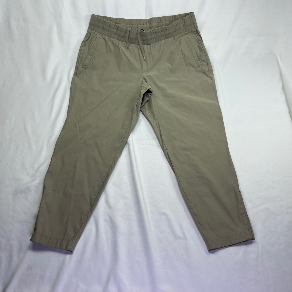 Modern Ambition Jogger Pants Green Technical Ankle Zip Drawstring XXL